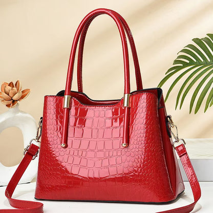 Handbag for women 2024 new large capacity fashionable middle-aged mom bag trendy shoulder crossbody bag - dropshipping available