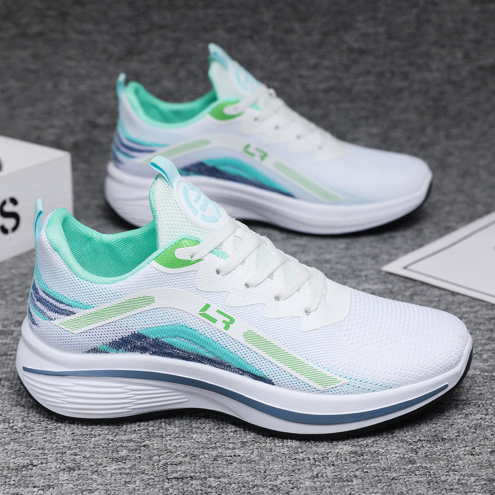 Men's shoes 2025 new korean style men's sneakers spring and autumn soft sole youth running shoes trendy men's shoes wholesale