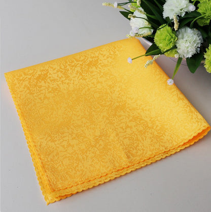 Hot-selling wholesale polyester jacquard napkins for weddings, parties, banquets, hotels, and home use