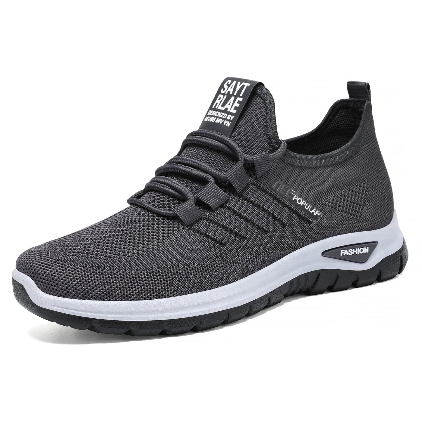 Women's and couple's shoes: customizable small batch production, plus size available, lace-up athletic shoes, soft sole, women's shoes, flyknit breathable casual shoes