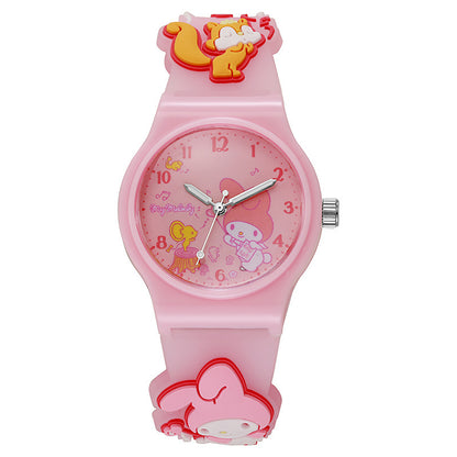 New cute cartoon kids' watch - jelly elementary school student quartz watch - gift for boys and girls