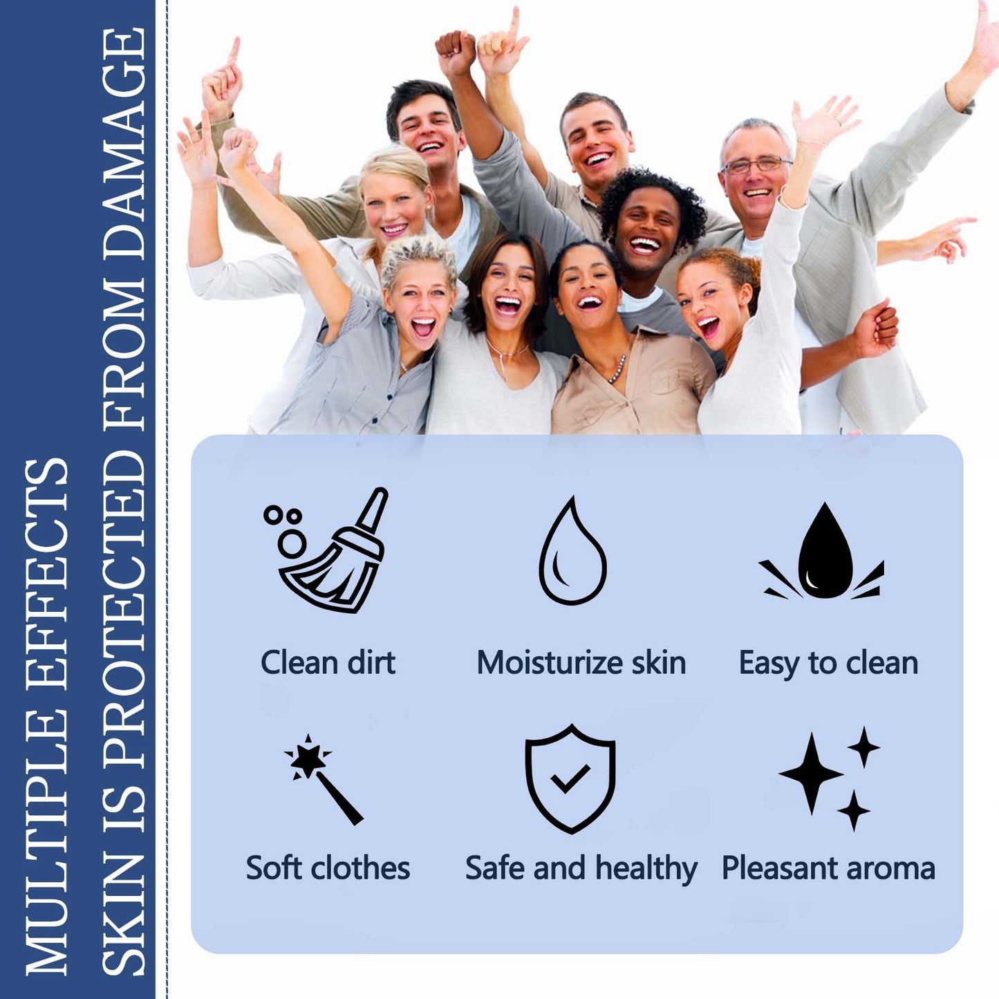 Jaysuing Laundry soap Deep cleaning is easy to bleach and does not hurt hands Clothes cleaning Oil stains Underwear soap hand protection