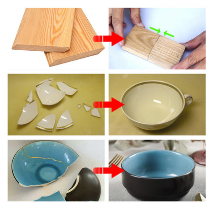 JUE FISH glue, special quick-drying for glass and wood, reinforced clear, waterproof and quick-sticking general-purpose glue, quick-drying glue