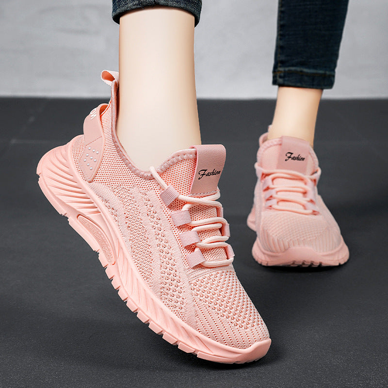Kangtai women's spring lightweight cross-border shoes, plus size women's shoes, pvc breathable cloth shoes, casual sneakers