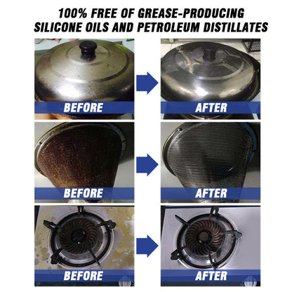 Jaysuing Kitchen cleaning foam cleaner, kitchen utensils rust remover, stove range hood heavy oil cleaner