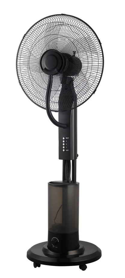 Factory direct export quality home use spray fan - floor fan with remote control, oscillation, humidification, and high airflow