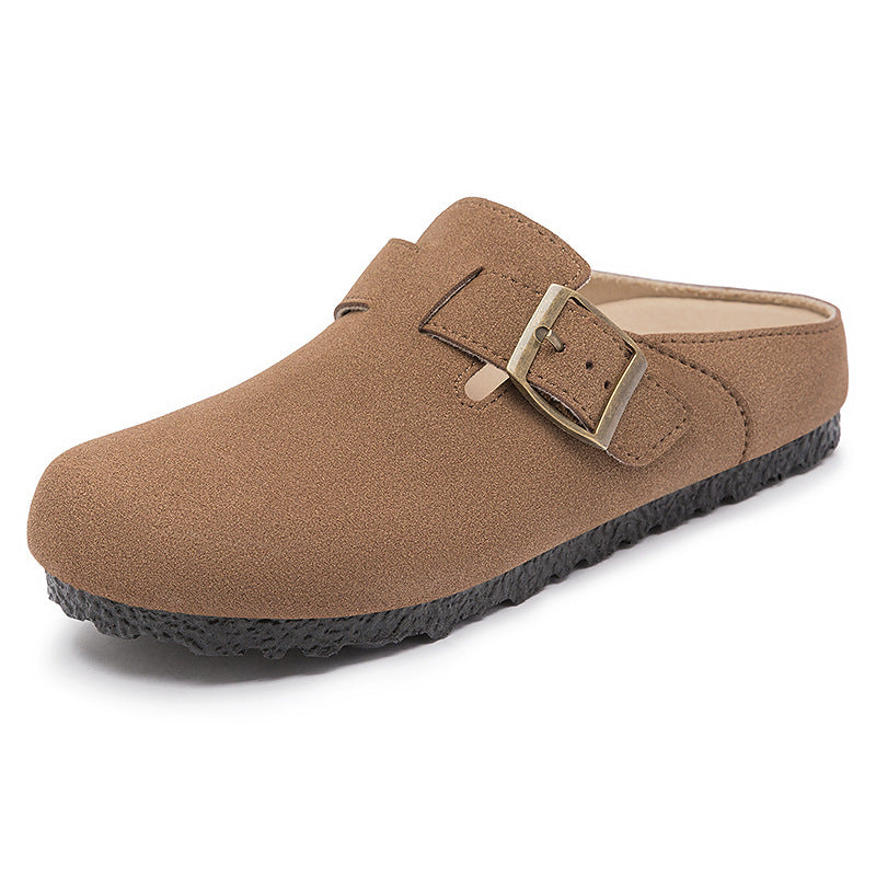 Women's summer new birkenstock shoes breathable slippers soft sole comfortable sandals fashionable versatile casual shoes trendy single shoes