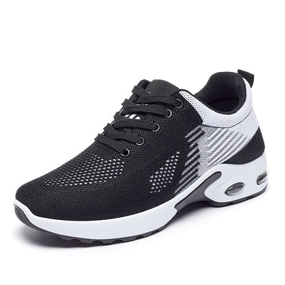 Women's athletic shoes, cross-border temu wholesale, air cushion, lightweight, plus size running shoes, trendy fashion casual shoes, breathable single shoes