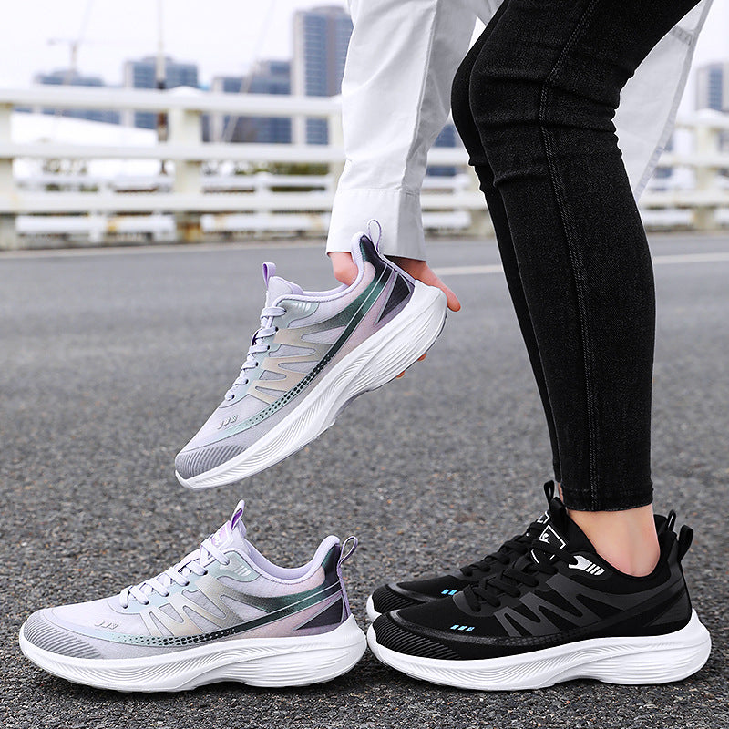 Jinshiyuan |   Women's eva cold-bonded running shoes - versatile, comfortable, lightweight, and breathable mesh sneakers for women and couples.