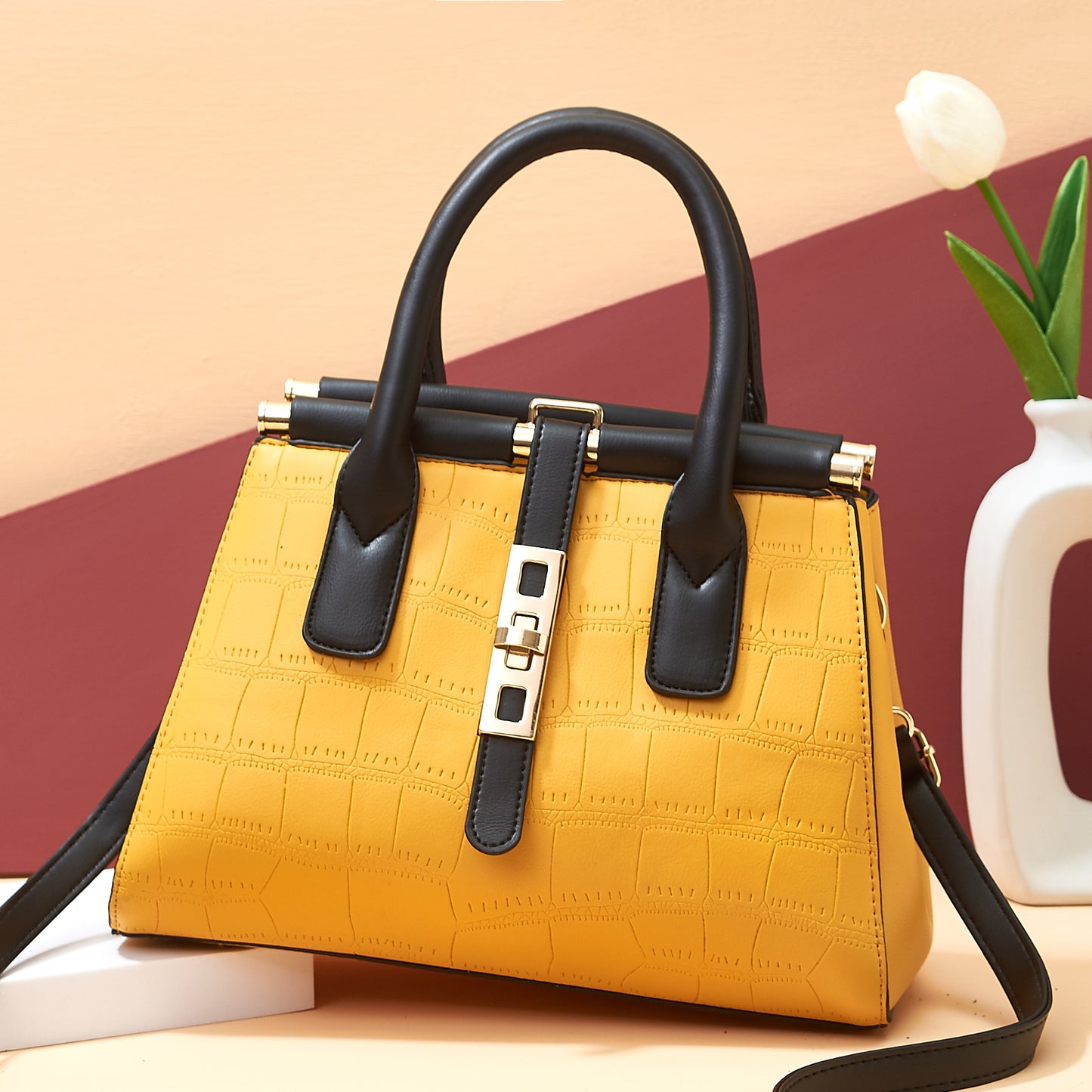 2026 winter new korean style fashionable minimalist popular middle-aged mom bag shoulder bag crossbody bag tote bag - dropshipping available