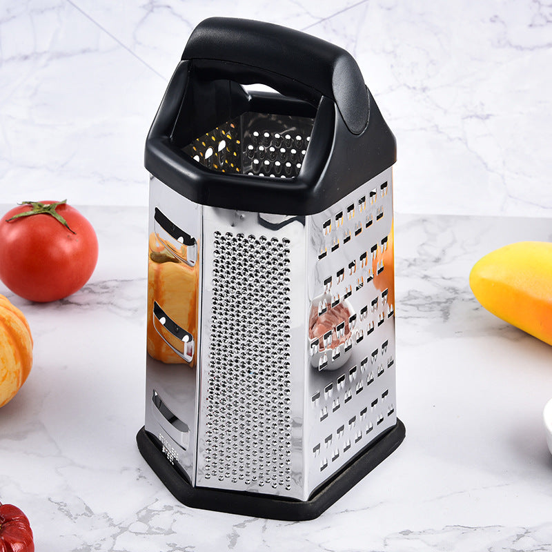 Stainless steel six-sided planer 8inch 9inch kitchen tool grater radish potato slicing grinder melon planer