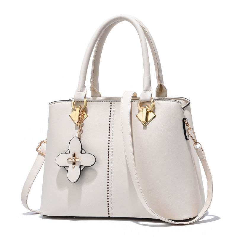 Trendy bags 2026 new korean style women's bag fashion handbag trendy pu leather structured large capacity shoulder bag crossbody bag