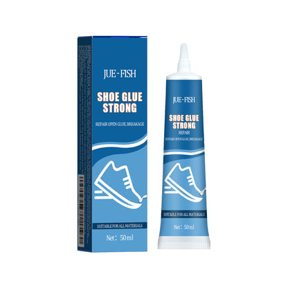JUE-FISH shoe glue, sports shoes leather shoes waterproof multi-purpose shoe repair leather shoes sole glue adhesive