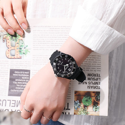 New wish hot-selling fresh sport silicone fashion racing business quartz couple watch wholesale