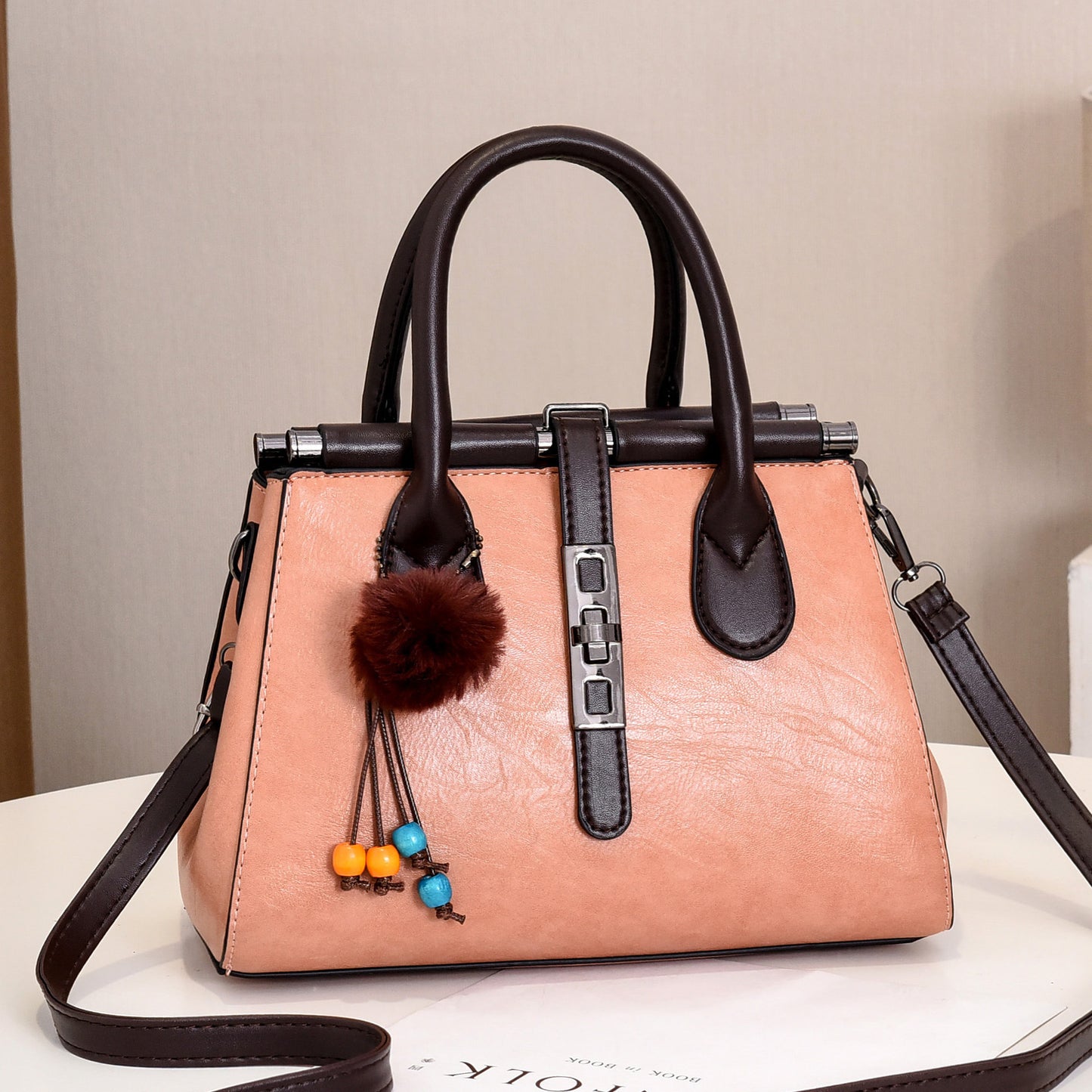 Women's bag 2026 new european and american crocodile pattern handbag elegant fashion large capacity trendy shoulder crossbody bag - dropshipping available