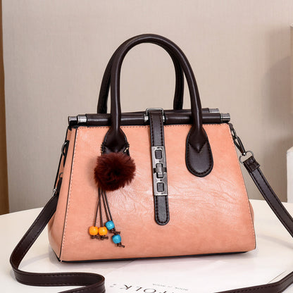 Women's bag 2026 new european and american crocodile pattern handbag elegant fashion large capacity trendy shoulder crossbody bag - dropshipping available