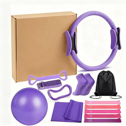 Cross-border pilates ring yoga resistance band magic circle yoga hoop fitness equipment exercise yoga ring