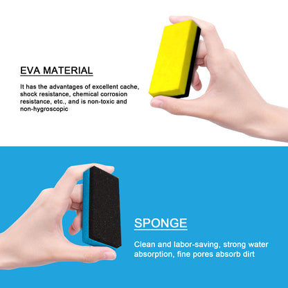 Household cleaning, water-absorbing wiping, sponge non-staining, leather, metal, glass wiping towel, water-absorbing and non-marking water towel