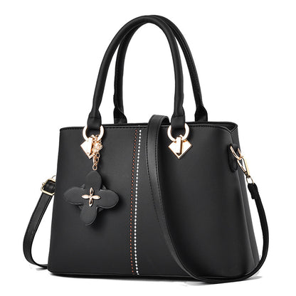 Trendy bags 2026 new korean style women's bag fashion handbag trendy pu leather structured large capacity shoulder bag crossbody bag