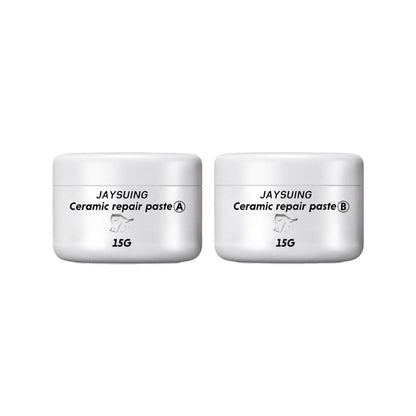 Jaysuing Tile Repair Cream AB Set, Tile Surface Cracking Gap Repair Refurbishment Leak Repair Sealant
