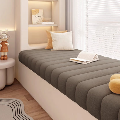 [cross-border] l-shaped compression sofa high rebound installation-free living room bedroom multi-functional modular sofa corduroy