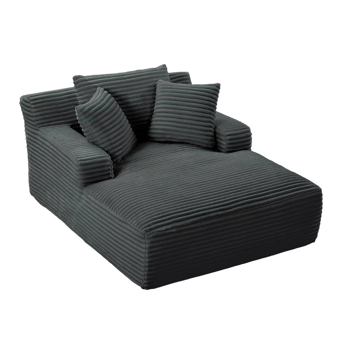 [cross-border] l-shaped compression sofa high rebound installation-free living room bedroom multi-functional modular sofa corduroy
