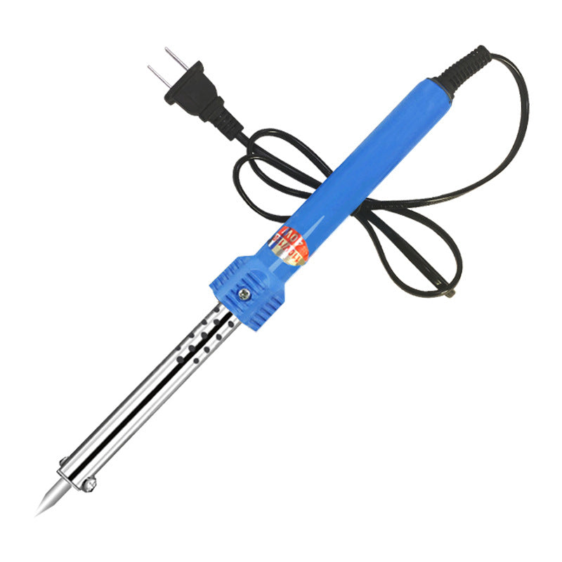 Wholesale 110V60W electric soldering iron US standard 220 external heating type 30 watts national standard EU glue handle multi-purpose pointed nozzle lorie set