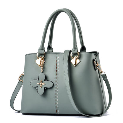 Trendy bags 2026 new korean style women's bag fashion handbag trendy pu leather structured large capacity shoulder bag crossbody bag