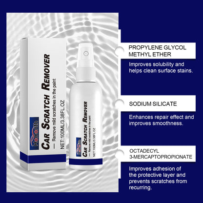 HOMONTH Car Scratch Spray, Car Paint Maintenance Scratch Scratch Coating Refurbishment Fluid Car Spray