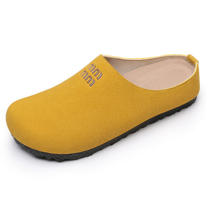 Women's shoesversatilesummernew arrival birkenstock shoescut out fishbone slippersoutwearclassy half slippers breathable sandals