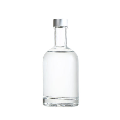 Wholesale vodka bottle yellow wine foreign wine bottle transparent self-brewing fruit wine bottle white wine bottle empty bottle frosted empty wine bottle