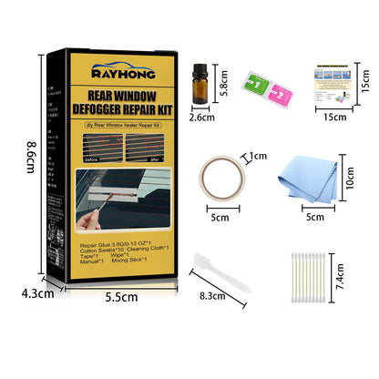 Rayhong Rear Window Defogging Repair Kit, Rear Window Heater Defogger Repair Kit, Grille Wire Repair Kit