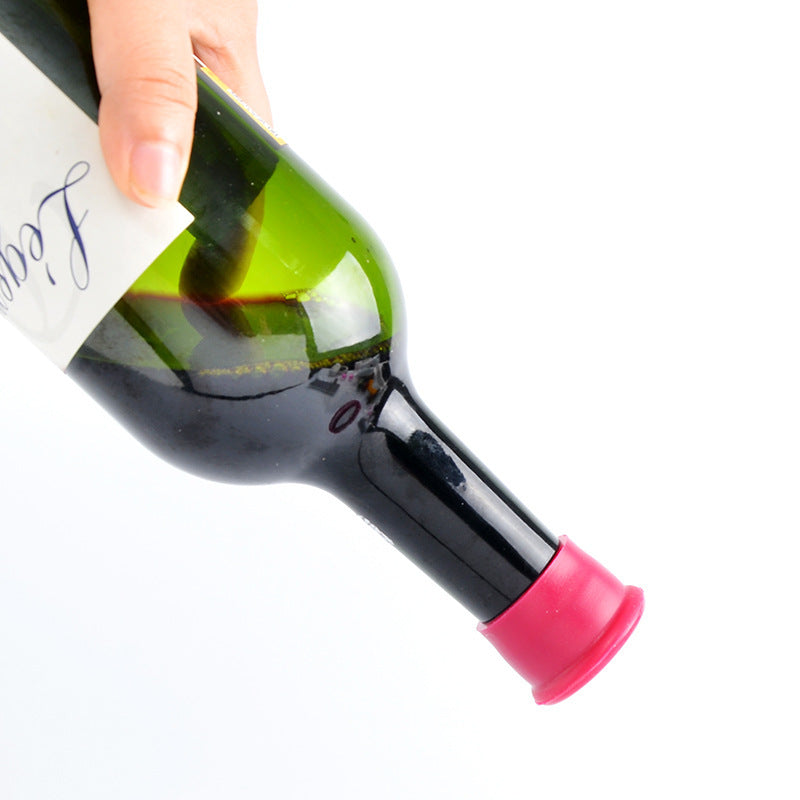 2026 new food-grade silicone beer cap, red wine stopper sealed and fresh-keeping bottle cap seasoning stopper