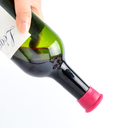 2026 new food-grade silicone beer cap, red wine stopper sealed and fresh-keeping bottle cap seasoning stopper