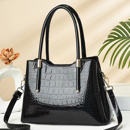 Handbag for women 2024 new large capacity fashionable middle-aged mom bag trendy shoulder crossbody bag - dropshipping available