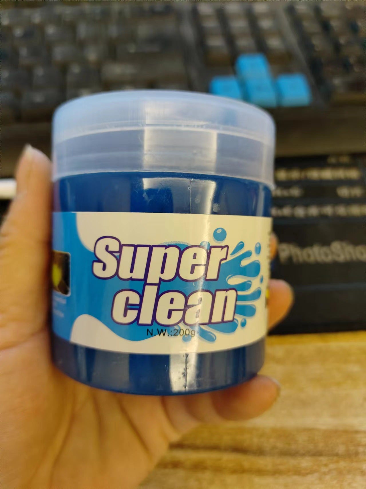 Crystal Cleaning Glue Vacuum Cleaning Glue Multifunctional Car Cleaning Artifact Crack Fred Seat Back Glue Cleaning Soft Glue