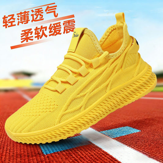 Women's casual shoes - cross-border dropshipping - spring new arrivals - versatile women's footwear - fashionable mesh shoes - breathable flyknit flats
