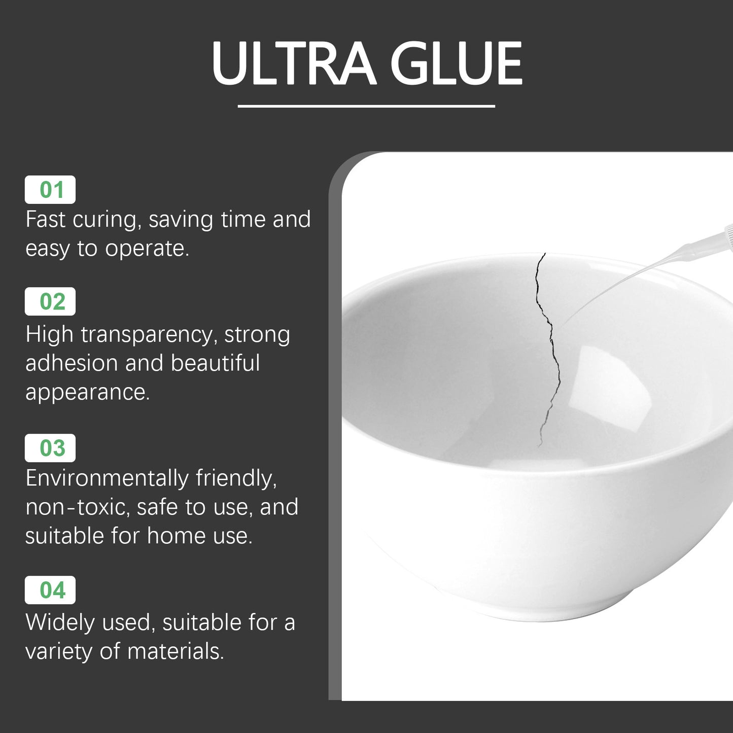 Vyreth Multifunctional Adhesive, Multifunctional Glue Liquid Patch Seamless Waterproof Oily Clear Sol