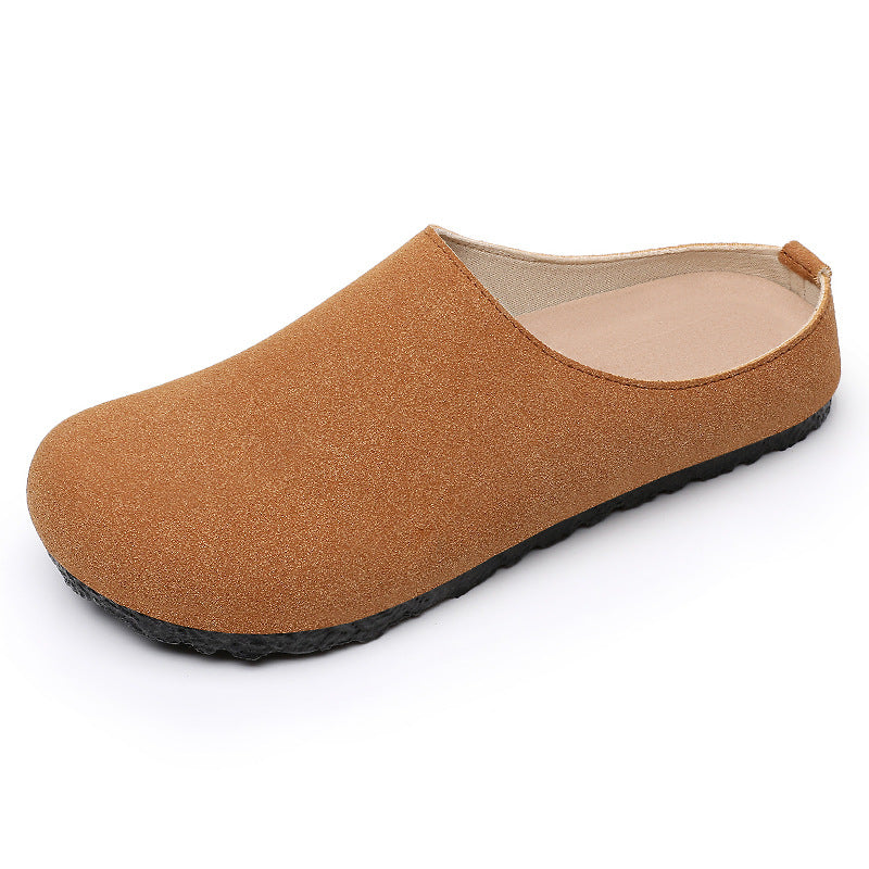 Women's shoesversatilesummernew arrival birkenstock shoescut out fishbone slippersoutwearclassy half slippers breathable sandals