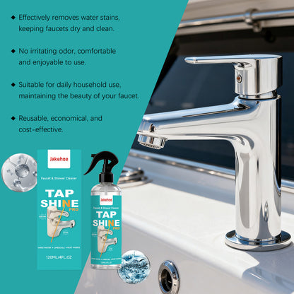 JAKEHOE faucet cleaner, daily kitchen faucet clean, descaling and shiny portable cleaner