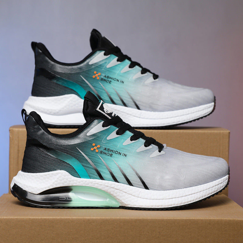 Men's shoes 2025 new korean style men's sneakers spring and autumn soft sole youth running shoes trendy men's shoes wholesale