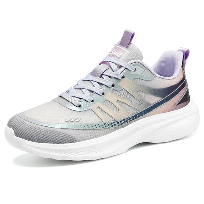 Women's spring sneakers, couple's mesh shoes, eva cold-bonded running shoes, lightweight and comfortable flats - dropshipping available