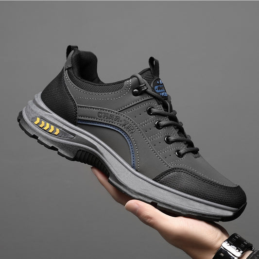 Cross-border men's shoes: new korean style fashionable men's shoes, breathable flyknit yeezy sneakers, soft sole athletic casual trendy shoes - wholesale