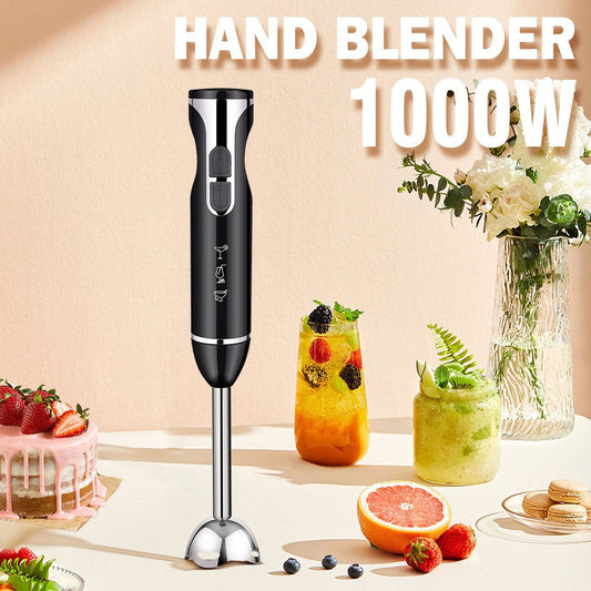 Electric cooking stick food mixer supplementary food egg beater for home handheld juicer milkshake meat grinder mixer