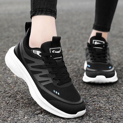 Jinshiyuan |   Women's eva cold-bonded running shoes - versatile, comfortable, lightweight, and breathable mesh sneakers for women and couples.