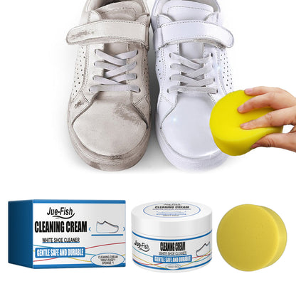 Jue Fish little white shoes cleaning cream, one wipe is white artifact, leave-in sports canvas shoes cleaning to remove stains