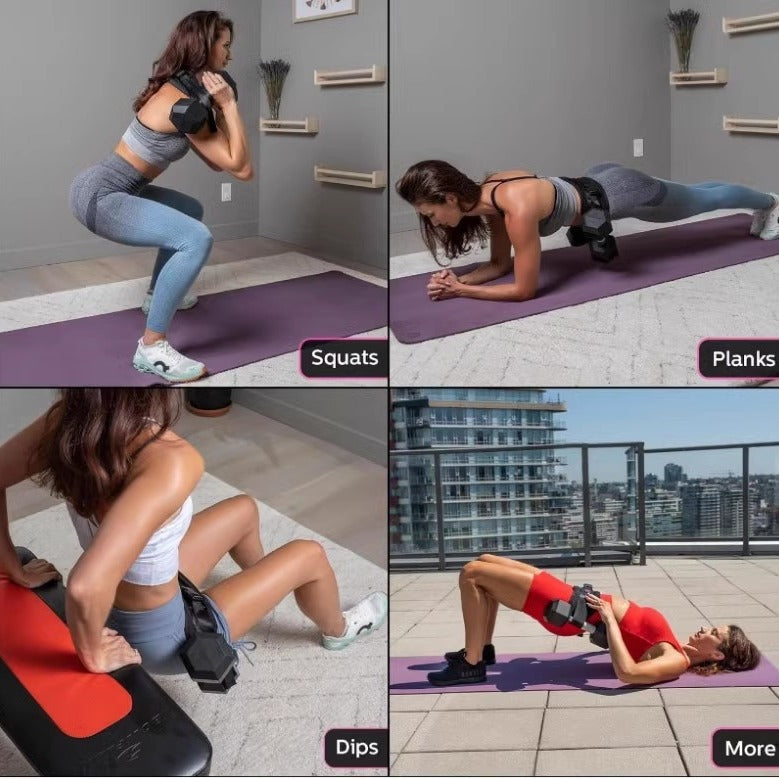 Belt dumbbell barbell weight-bearing belt hip bridge auxiliary belt fitness weight-bearing training belt hip thrust weight-bearing belt