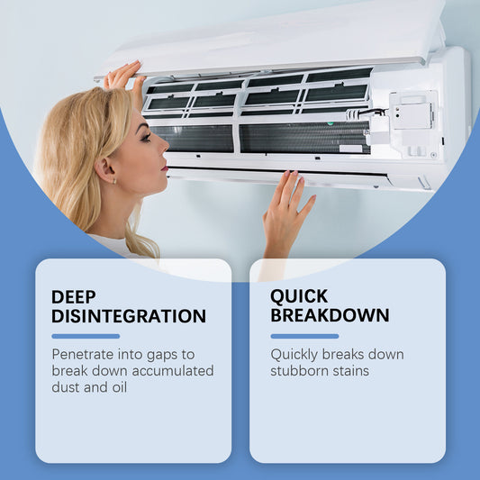 Jakehoe household air conditioner cleaner household air conditioner on-hook internal machine filter to remove dirt and odor cleaner