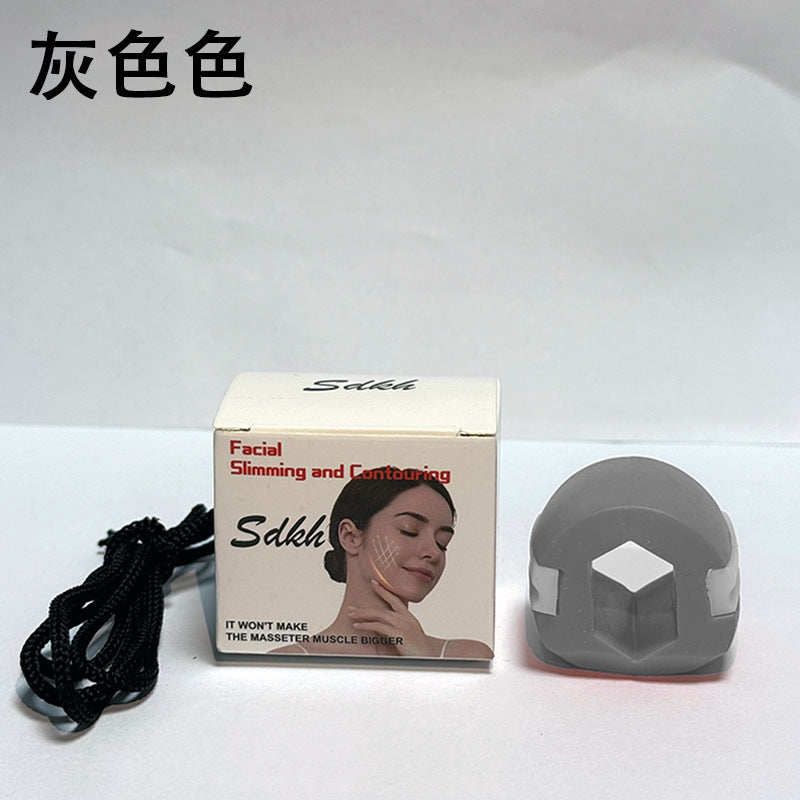Facial masseter silicone exerciser face shaping masseter ball jaw trainer