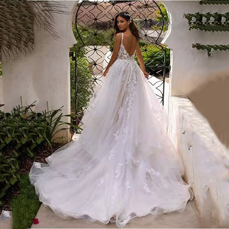 2026 european and american new light wedding dress